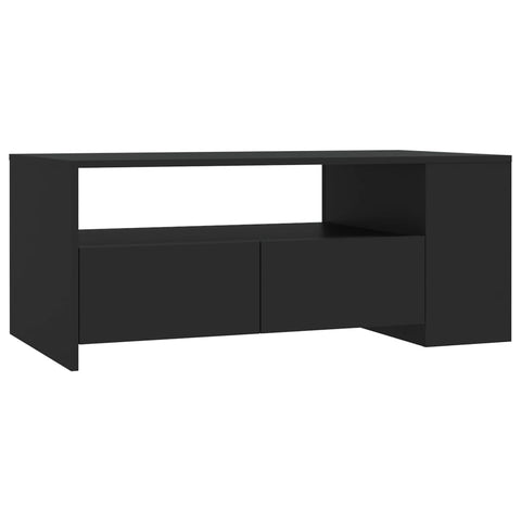 vidaXL Couchtisch Schwarz 102x55x42 cm Holzwerkstoff