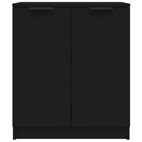 vidaXL Sideboard Schwarz 60x30x70 cm Holzwerkstoff