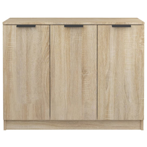 vidaXL Sideboard Sonoma-Eiche 90,5x30x70 cm Holzwerkstoff