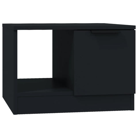 vidaXL Couchtisch Schwarz 50x50x36 cm Holzwerkstoff