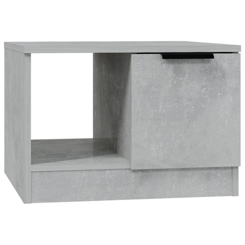 vidaXL Couchtisch Betongrau 50x50x36 cm Holzwerkstoff