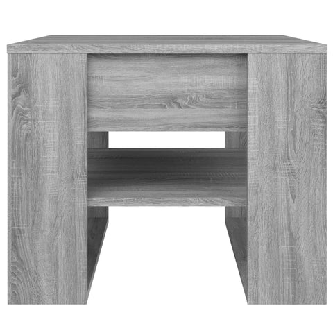 vidaXL Couchtisch Grau Sonoma 55,5x55x45 cm Holzwerkstoff