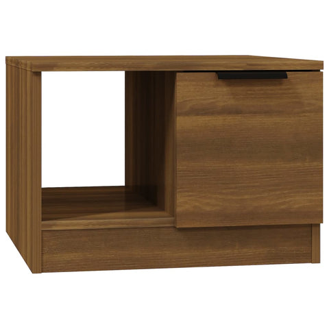 vidaXL Couchtisch Braun Eichen-Optik 50x50x36 cm Holzwerkstoff