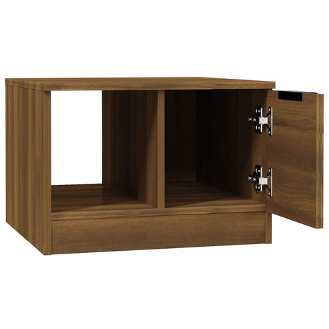 vidaXL Couchtisch Braun Eichen-Optik 50x50x36 cm Holzwerkstoff