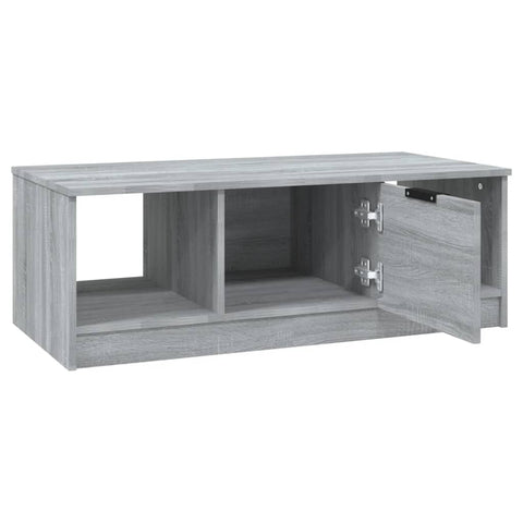 vidaXL Couchtisch Grau Sonoma 102x50x36 cm Holzwerkstoff