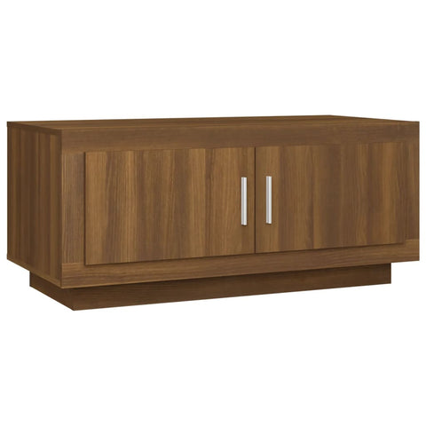 vidaXL Couchtisch Braun Eichen-Optik 102x50x45 cm Holzwerkstoff