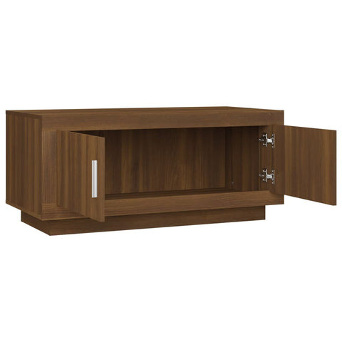 vidaXL Couchtisch Braun Eichen-Optik 102x50x45 cm Holzwerkstoff