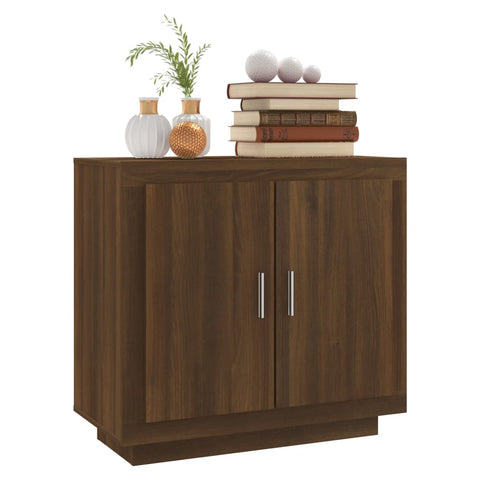 vidaXL Sideboard Braun Eichen-Optik 80x40x75 cm Holzwerkstoff