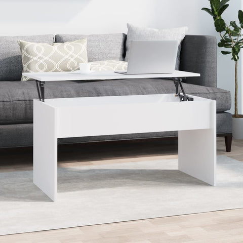 vidaXL Couchtisch Weiß 102x50,5x52,5 cm Holzwerkstoff