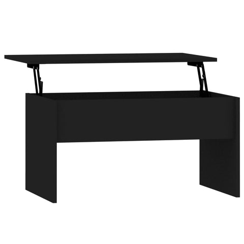 vidaXL Couchtisch Schwarz 80x50,5x41,5 cm Holzwerkstoff