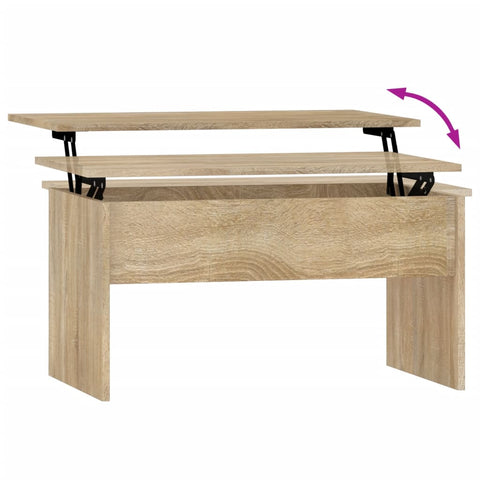 vidaXL Couchtisch Sonoma-Eiche 80x50,5x41,5 cm Holzwerkstoff