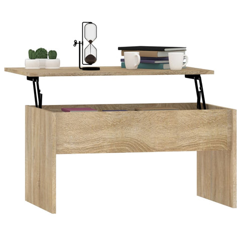 vidaXL Couchtisch Sonoma-Eiche 80x50,5x41,5 cm Holzwerkstoff