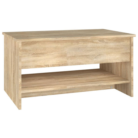 vidaXL Couchtisch Sonoma-Eiche 80x50x40 cm Holzwerkstoff