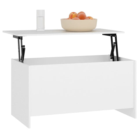 vidaXL Couchtisch Weiß 102x55,5x52,5 cm Holzwerkstoff