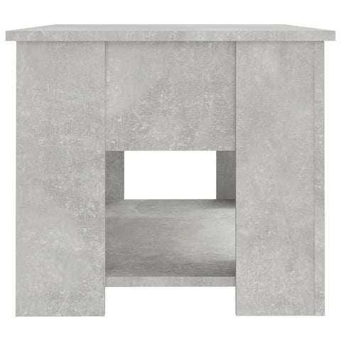 vidaXL Couchtisch Betongrau 79x49x41 cm Holzwerkstoff