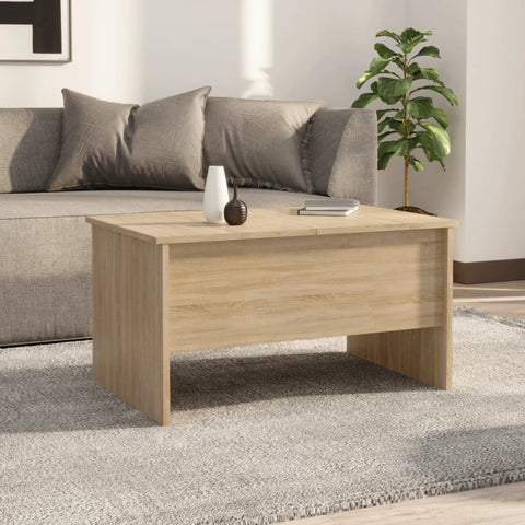 vidaXL Couchtisch Sonoma-Eiche 80x50x42,5 cm Holzwerkstoff