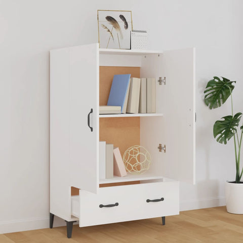 vidaXL Highboard Weiß 70x31x115 cm Holzwerkstoff