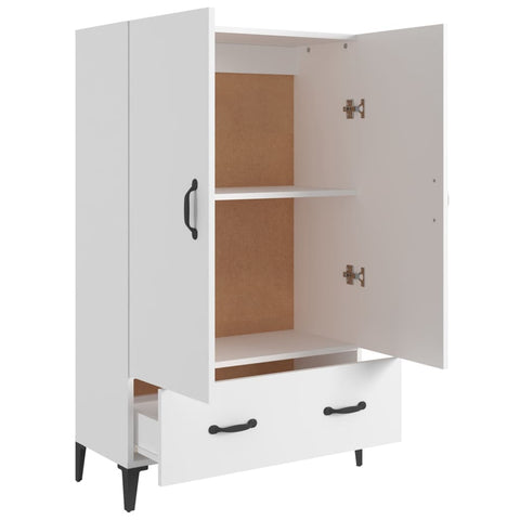 vidaXL Highboard Weiß 70x31x115 cm Holzwerkstoff