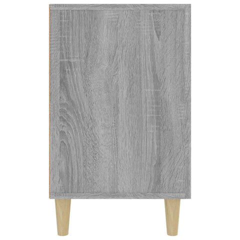 vidaXL Sideboard Grau Sonoma 100x36x60 cm Holzwerkstoff