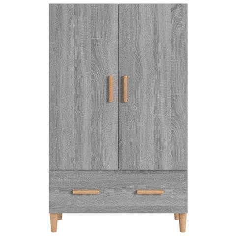 vidaXL Highboard Grau Sonoma 70x31x115 cm Holzwerkstoff