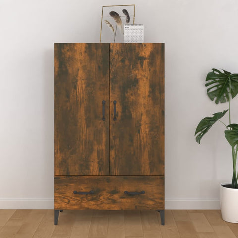 vidaXL Highboard Räuchereiche 70x31x115 cm Holzwerkstoff