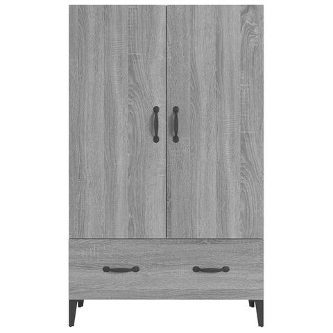 vidaXL Highboard Grau Sonoma 70x31x115 cm Holzwerkstoff