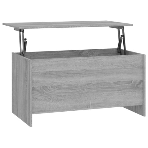 vidaXL Couchtisch Grau Sonoma 102x55,5x52,5 cm Holzwerkstoff