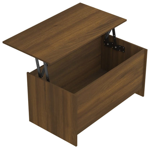 vidaXL Couchtisch Braun Eichen-Optik 102x55,5x52,5 cm Holzwerkstoff