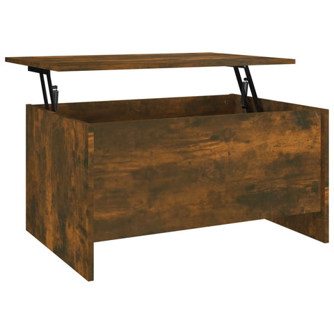 vidaXL Couchtisch Räuchereiche 80x55,5x41,5 cm Holzwerkstoff