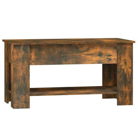 vidaXL Couchtisch Räuchereiche 101x49x52 cm Holzwerkstoff