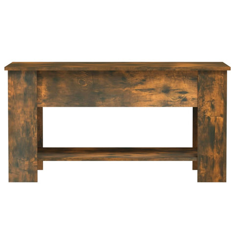 vidaXL Couchtisch Räuchereiche 101x49x52 cm Holzwerkstoff