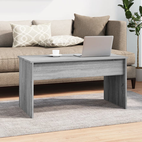 vidaXL Couchtisch Grau Sonoma 102x50,5x52,5 cm Holzwerkstoff