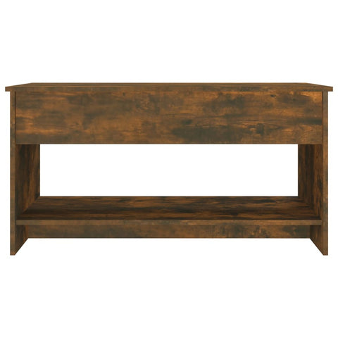 vidaXL Couchtisch Räuchereiche 102x50x52,5 cm Holzwerkstoff