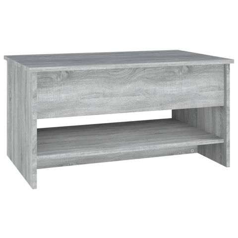 vidaXL Couchtisch Grau Sonoma 80x50x40 cm Holzwerkstoff