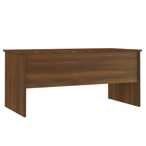 vidaXL Couchtisch Braun Eichen-Optik 102x50,5x46,5 cm Holzwerkstoff