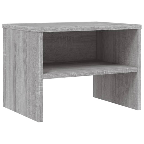 vidaXL Nachttisch Grau Sonoma 40x30x30 cm Holzwerkstoff