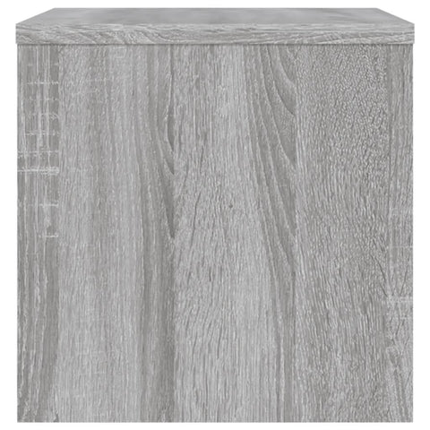 vidaXL Nachttisch Grau Sonoma 40x30x30 cm Holzwerkstoff