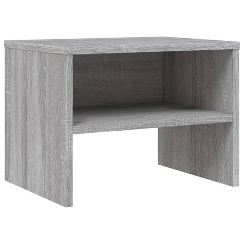 vidaXL Nachttische 2 Stk. Grau Sonoma 40x30x30 cm Holzwerkstoff