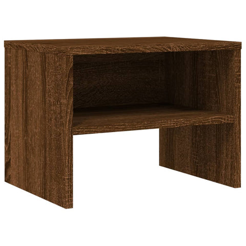 vidaXL Nachttisch Braun Eichen-Optik 40x30x30 cm Holzwerkstoff