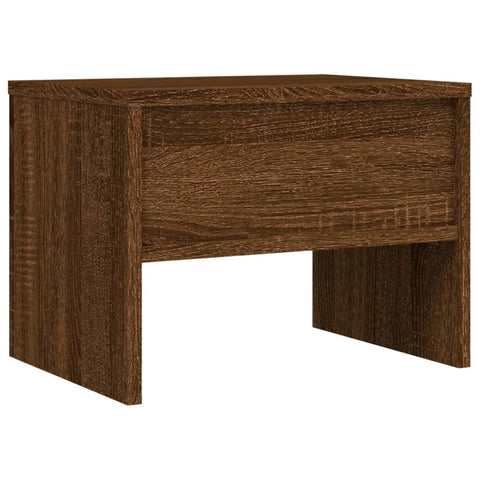 vidaXL Nachttisch Braun Eichen-Optik 40x30x30 cm Holzwerkstoff