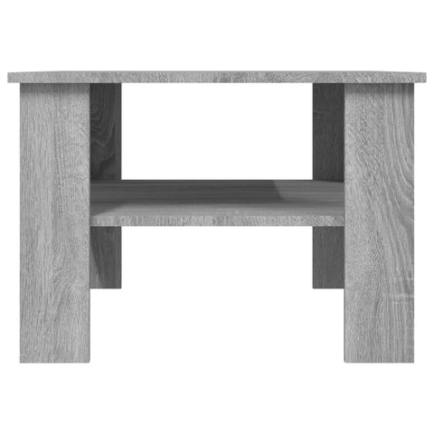 vidaXL Couchtisch Grau Sonoma 60x60x42 cm Holzwerkstoff