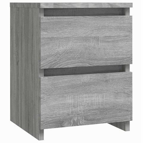 vidaXL Nachttisch Grau Sonoma 30×30×40 cm Holzwerkstoff