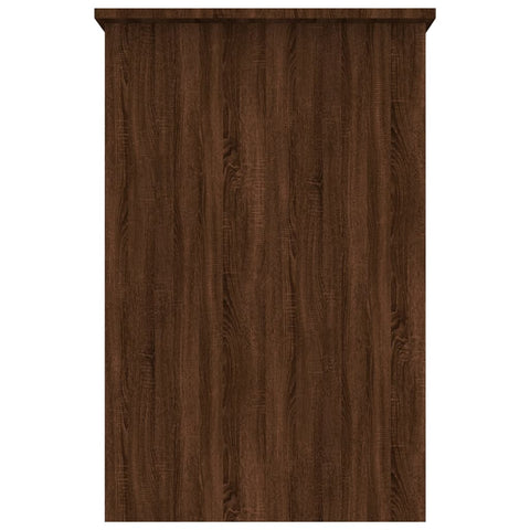 vidaXL Schreibtisch Braun Eichen-Optik 100x50x76 cm Holzwerkstoff