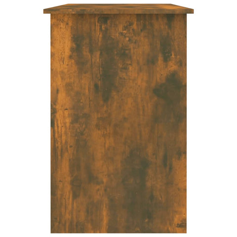 vidaXL Schreibtisch Räuchereiche 100x50x76 cm Holzwerkstoff