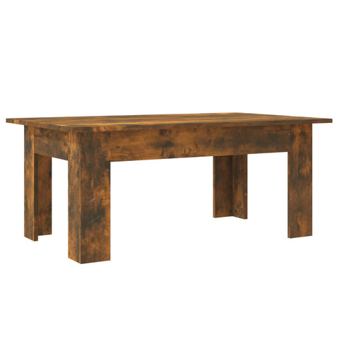 vidaXL Couchtisch Räuchereiche 100x60x42 cm Holzwerkstoff