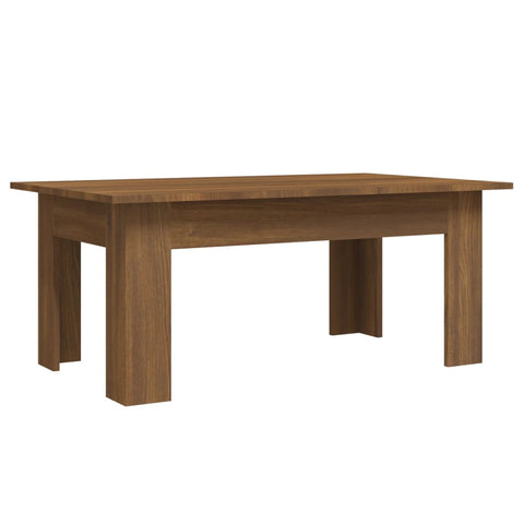 vidaXL Couchtisch Braun Eichen-Optik 100x60x42 cm Holzwerkstoff