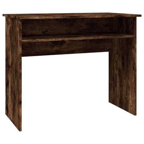 vidaXL Schreibtisch Räuchereiche 90x50x74 cm Holzwerkstoff