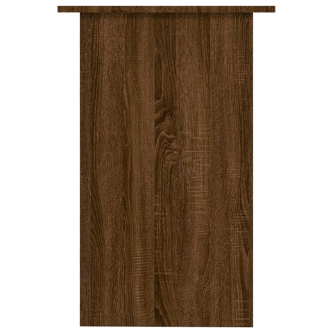 vidaXL Schreibtisch Braun Eichen-Optik 90x50x74 cm Holzwerkstoff