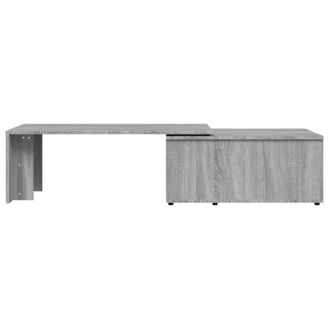 vidaXL Couchtisch Grau Sonoma 150x50x35 cm Holzwerkstoff