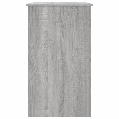 vidaXL Schreibtisch Grau Sonoma 90x45x76 cm Holzwerkstoff